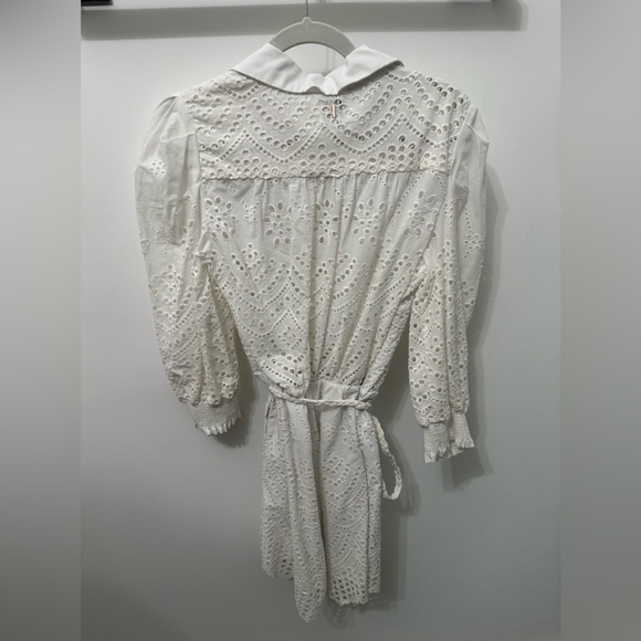 Misa Los Angeles Medium Joanna Eyelet Romper 🥥⚡️ - Picture 3 of 5